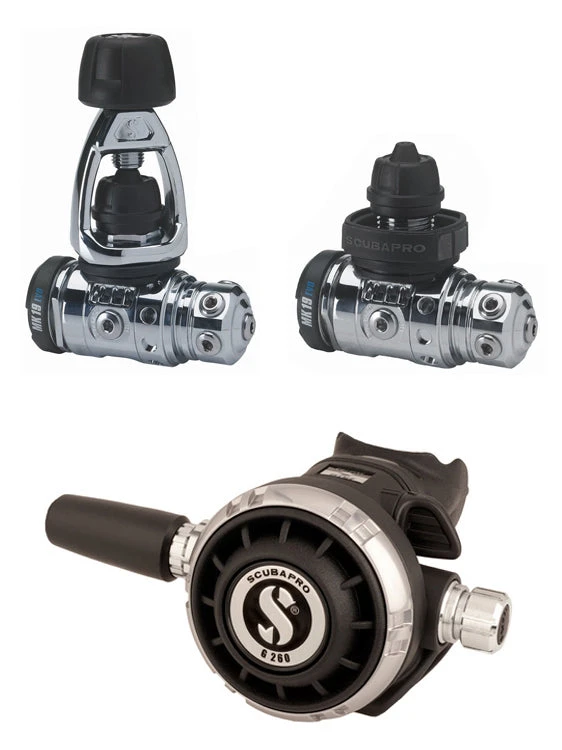 Regulators Scubapro MK19 EVO / G260 3 Regulators Scubapro MK19 EVO / G260