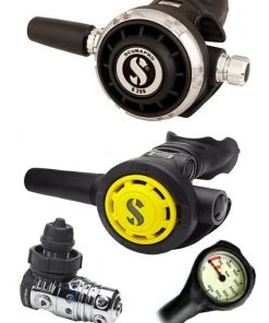 Scubapro Regulator Set: MK25 Evo (DIN Or Yoke) / G260 / Octopus & Free Termo Gauge 12 Scubapro Regulator Set: MK25 Evo (DIN Or Yoke) / G260 / Octopus & Free Termo Gauge