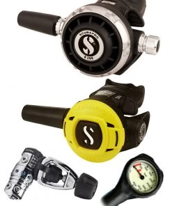 Scubapro Regulator Set: MK25 Evo (DIN Or Yoke) / G260 / Octopus & Free Termo Gauge 14 Scubapro Regulator Set: MK25 Evo (DIN Or Yoke) / G260 / Octopus & Free Termo Gauge