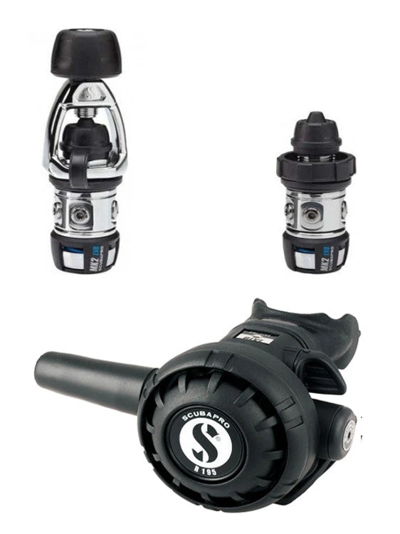 Regulators Scubapro MK2 Evo / R195 3 Regulators Scubapro MK2 Evo / R195