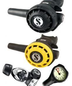 Scubapro Regulator Set: MK11 (DIN Or Yoke) / R195 / R-Series Octopus & Free Termo Gauge