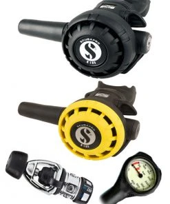 Scubapro Regulator Set: MK2 Evo (DIN Or Yoke) / R195 / R-Series Octopus & Free Termo Gauge Regulator Sets