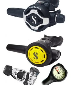 Scubapro Regulator Set: MK17 Evo (DIN Or Yoke) / S620 Ti / Octopus & Free Termo Gauge