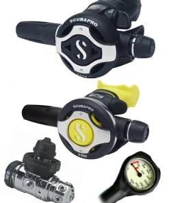 Scubapro Regulator Set: MK19 Evo (DIN Or Yoke) / S620 Ti / Octopus & Free Termo Gauge Regulator Sets