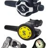 Scubapro Regulator Set: MK25 Evo Titanium (DIN Or Yoke) / S620 X-Titanium / Octopus & Free Termo Gauge
