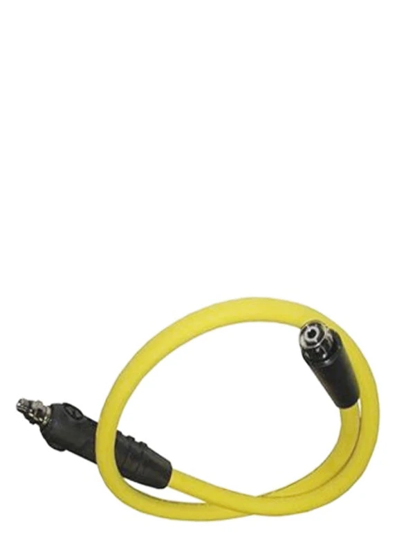 Scubapro Yellow Rubber Regulator Low Pressue (LP) Hose 3 Scubapro Yellow Rubber Regulator Low Pressue (LP) Hose