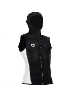 Sharkskin Chillproof Hooded Vest Full Zip - Mens Vests & Undersuits