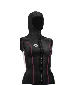 Sharkskin Chillproof Hooded Vest Full Zip - Womens
