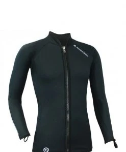 Sharkskin Chillproof Titanium Long Sleeve Full Zip - Mens Vests & Undersuits