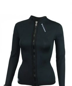 Sharkskin Chillproof Titanium Long Sleeve Full Zip - Womens