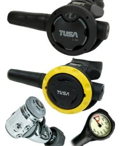 TUSA RS-790 Regulator Set: R-700 / S-90 / SS0001 Octopus & Free Termo Gauge Regulator Sets