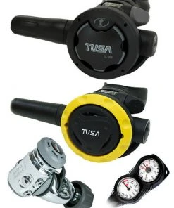 TUSA RS-790 Regulator Set: R-700 / S-90 / SS0001 Octopus & Free Termo Gauge Regulator Sets