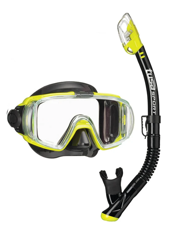 Snorkelling Sets TUSA Sport Visio Tri Ex Snorkeling Set 5 Snorkelling Sets TUSA Sport Visio Tri Ex Snorkeling Set