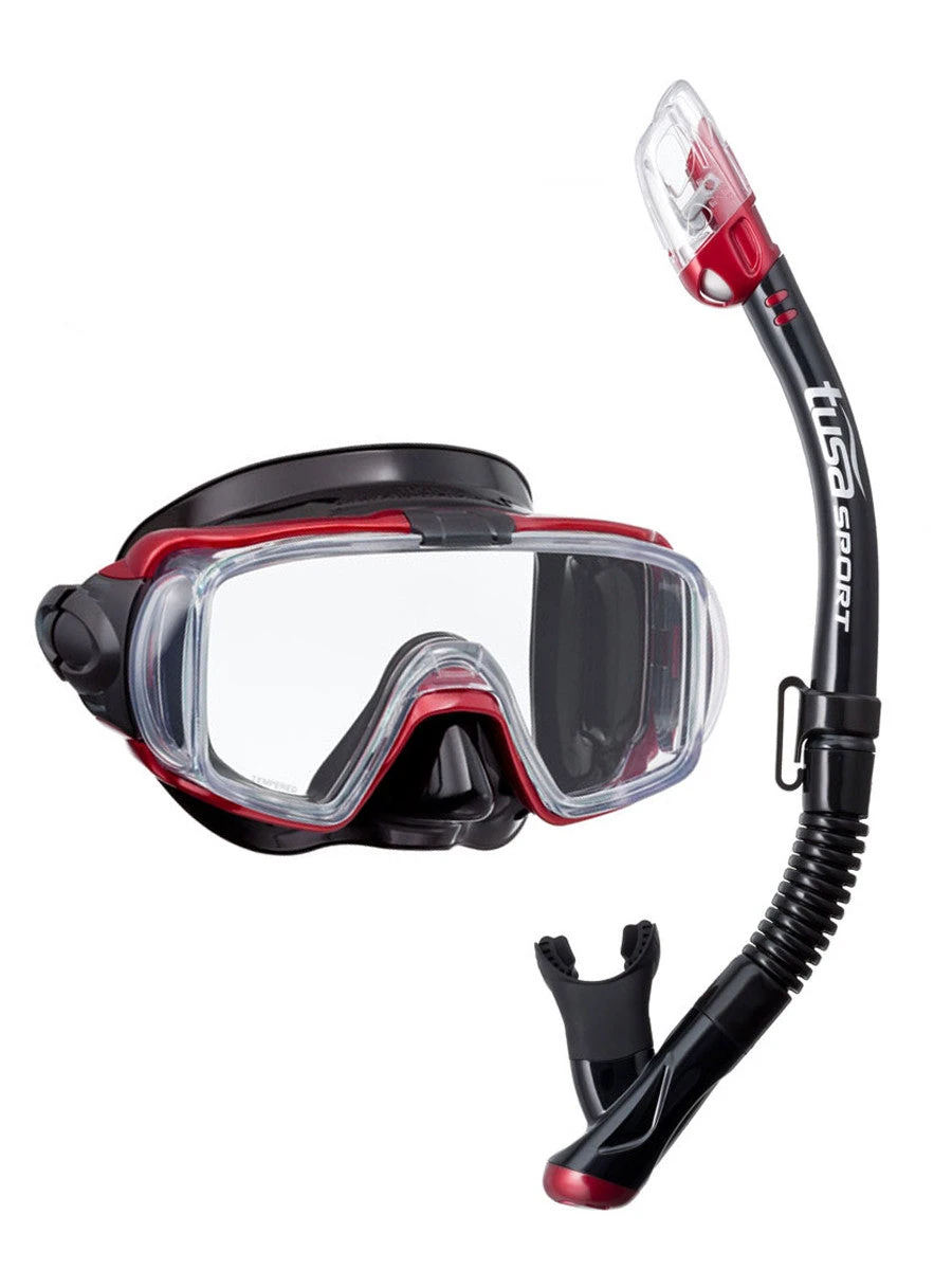 Snorkelling Sets TUSA Sport Visio Tri Ex Snorkeling Set 3 Snorkelling Sets TUSA Sport Visio Tri Ex Snorkeling Set