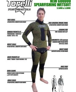 Torelli Goodoo 5mm Spearfishing Wetsuit Wetsuits