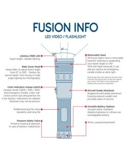 Tovatec Fusion 1500 Rechargeable Dive Torch (1500 Lumen) Torches 10 Tovatec Fusion 1500 Rechargeable Dive Torch (1500 Lumen) Torches