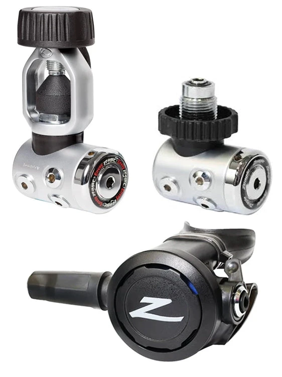 Regulators Zeagle Envoy II Regulator Set 3 Regulators Zeagle Envoy II Regulator Set