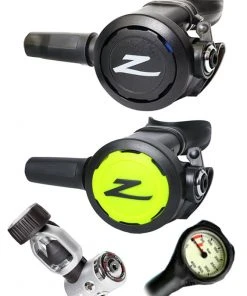 Zeagle Envoy Regulator Set (DIN Or Yoke) & Free Termo Gauge Regulator Sets