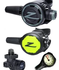 Zeagle F8 Regulator Set (DIN Or Yoke) & Free Termo Gauge Regulator Sets