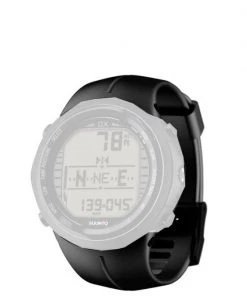 Suunto DX / D9tx Black Elastomer Strap Kit Parts